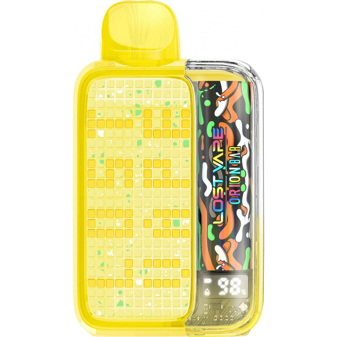 Pineapple Lemonade Lost Vape Orion Bar 10000 - Black Coral